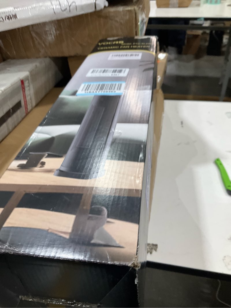 Condition photo showing Good Condition for Space Heater for Indoor Use with Remote - 70° Oscillating Tower Electric Heater, 24 Inchs, 12H Timer, 1500W Quiet PTC Ceramic Heating with Thermostat, Fast Safety Heat for Office, Home, Bedroom