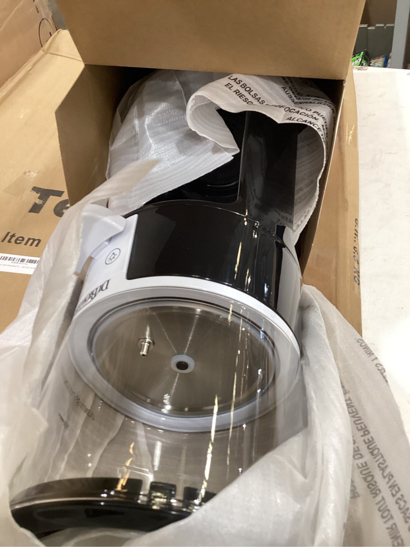 Condition photo showing As Is for dr. brown's insta-prep warm water dispenser to instantly prepare baby’s formula bottle,large capacity glass tank with 3 temperature settings,black