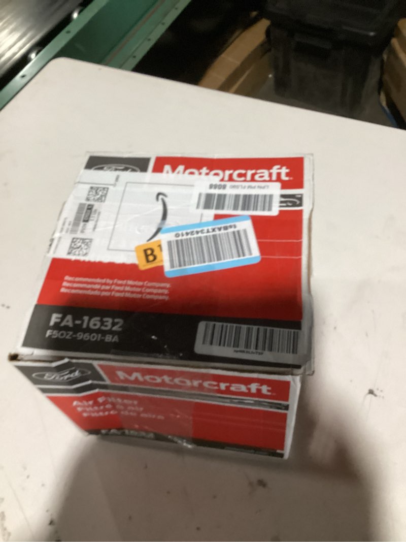 Condition photo showing As Is for Motorcraft FA1632 Air Filter Stock (Pack of 1)