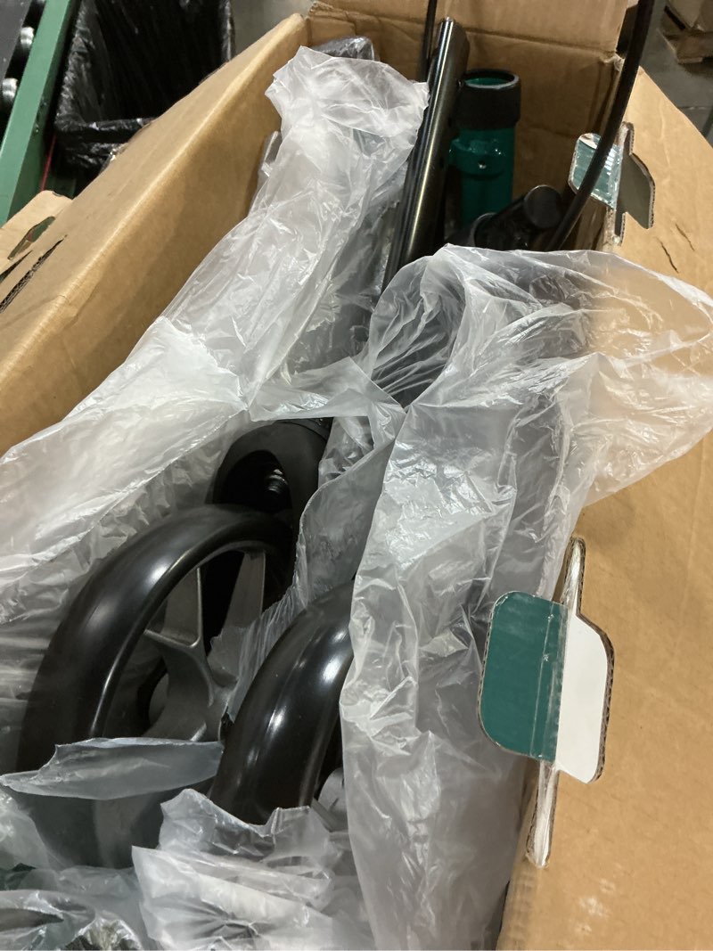 Condition photo showing Good Condition for cosydora rollator walkers for seniors with seat, 13.6 lbs ultra lightweight foldable rolling walker, 350lbs heavy duty aluminum, 8" all terrain wheels, dual adjustable height, shimmer green