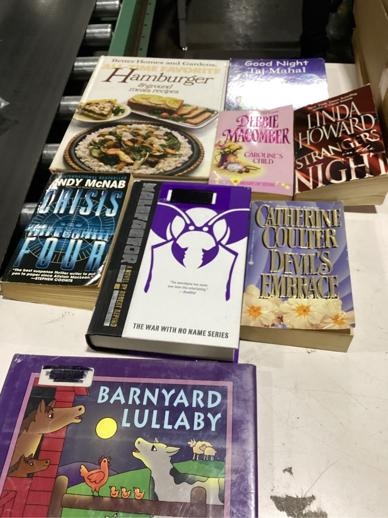 Assortment of books of different styles (Pack of 8)