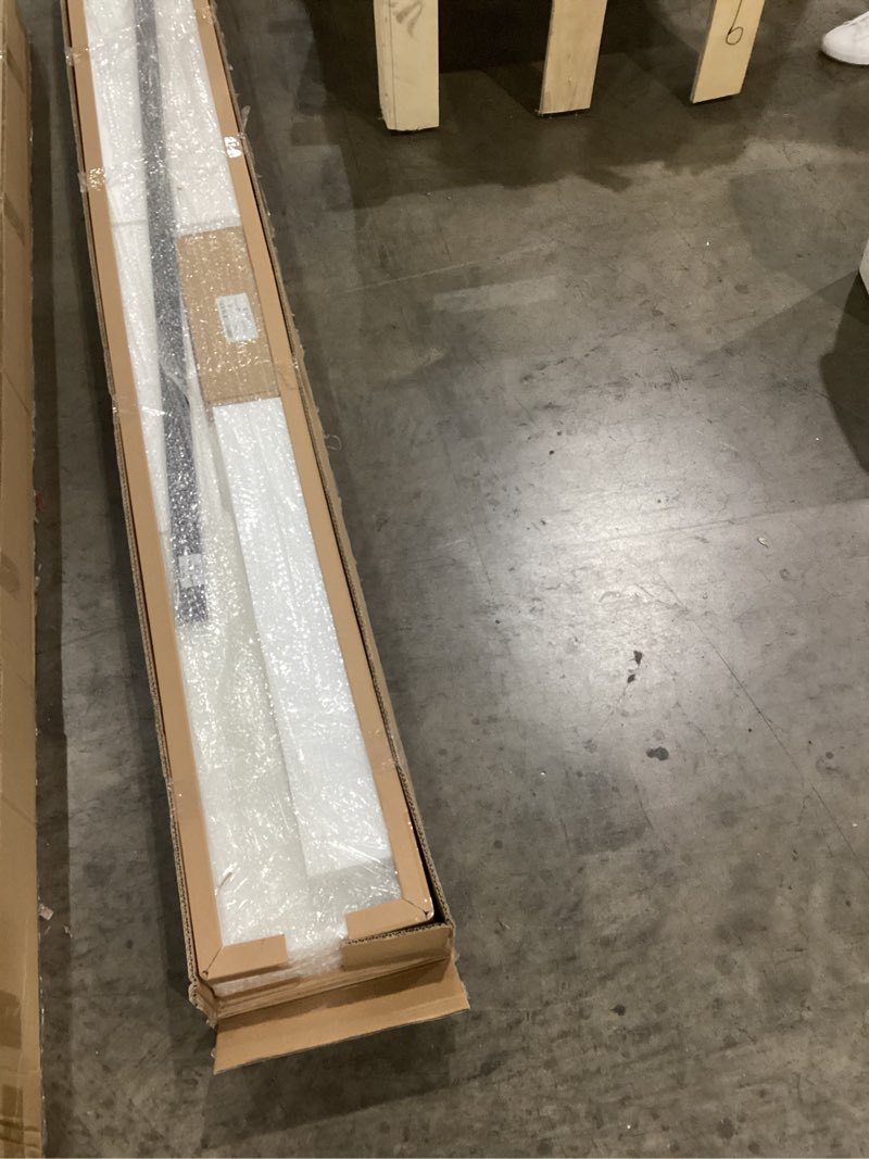 Condition photo showing New/Like New for easelife 32 x 84 inch white barn door with 5.5ft sliding door hardware kit included & handle,solid wood covered with waterproof pvc surface,diy assemblely,easy install,h-frame,fit 28-30in wide opening 32"x84" single door white