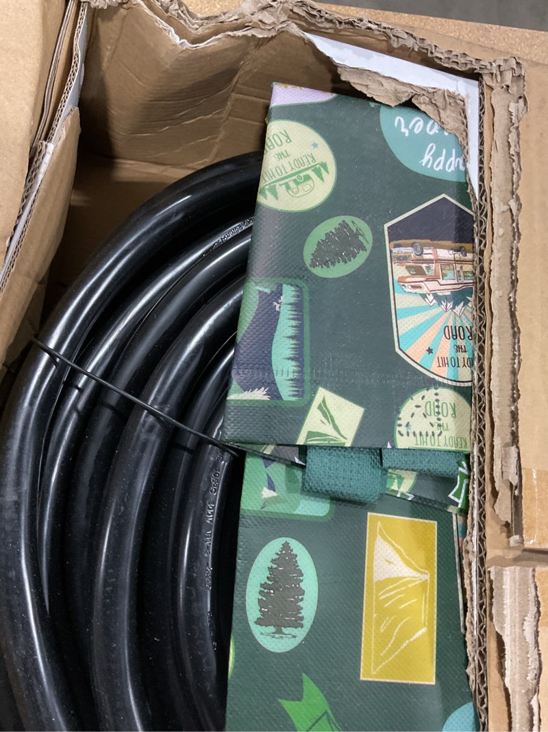 Condition photo showing Good Condition for rvguard 4 prong 30 amp 100 foot generator extension cord, nema l14-30p/l14-30r, 125/250v up to 7500w 10 gauge sjtw generator cord with cord organizer, etl listed 100ft