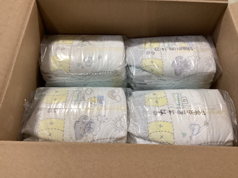 Condition photo showing New/Like New for pampers swaddlers diapers, size 0 (up to 10 lbs), 140 count, absorbent, keeps baby dry and comfortable, skin safe disposable baby diaper (packaging may vary) newborn 140