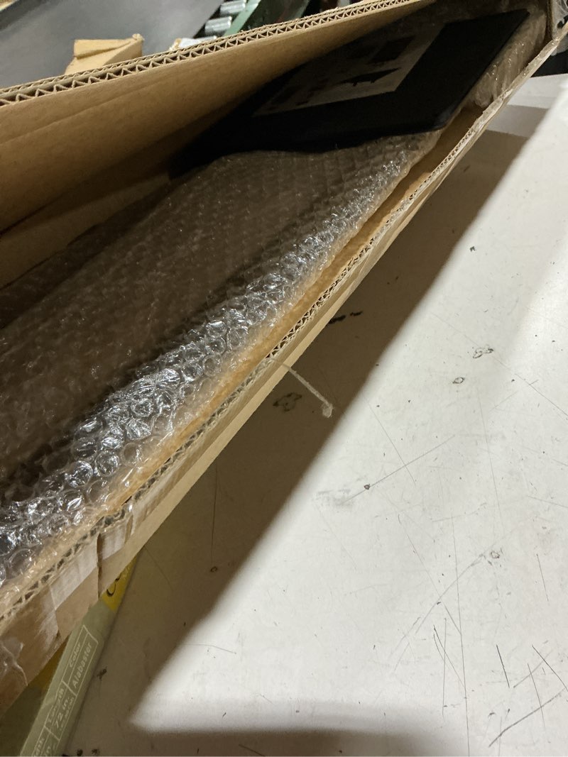 Condition photo showing New/Like New for huazi poster stand for display double-sided heavy duty sign stand holder floor freestanding poster board stand with base adjustable height up to 75inches for board & foam,black double-pole stand