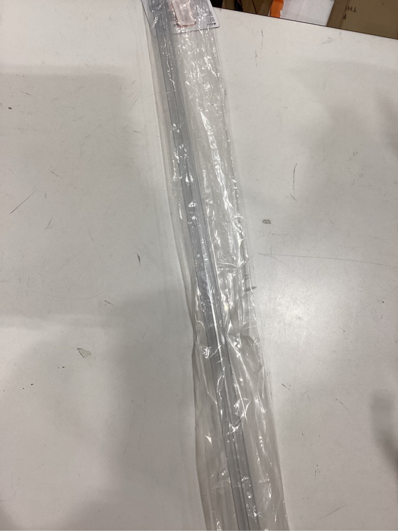 Condition photo showing As Is for Prime-Line M 6258 Frameless Shower Door Bottom Seal for 3/8 In. Thick Glass Doors – Stop Shower Leaks and Create a Water Barrier, 36 In., Clear Vinyl (Single Pack) Clear 3/8 in. single flap