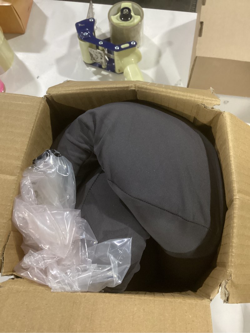 Condition photo showing Good Condition for Seat Cushion for Office Chair and Car, Lumbar Support Pillow for Office Chair, Memory Foam Ergonomic Seat Cushion for Long Sitting, Back & Tailbone Pain, Sciatica - Dark Gray & Light Gray Dark Gray&light Gray
