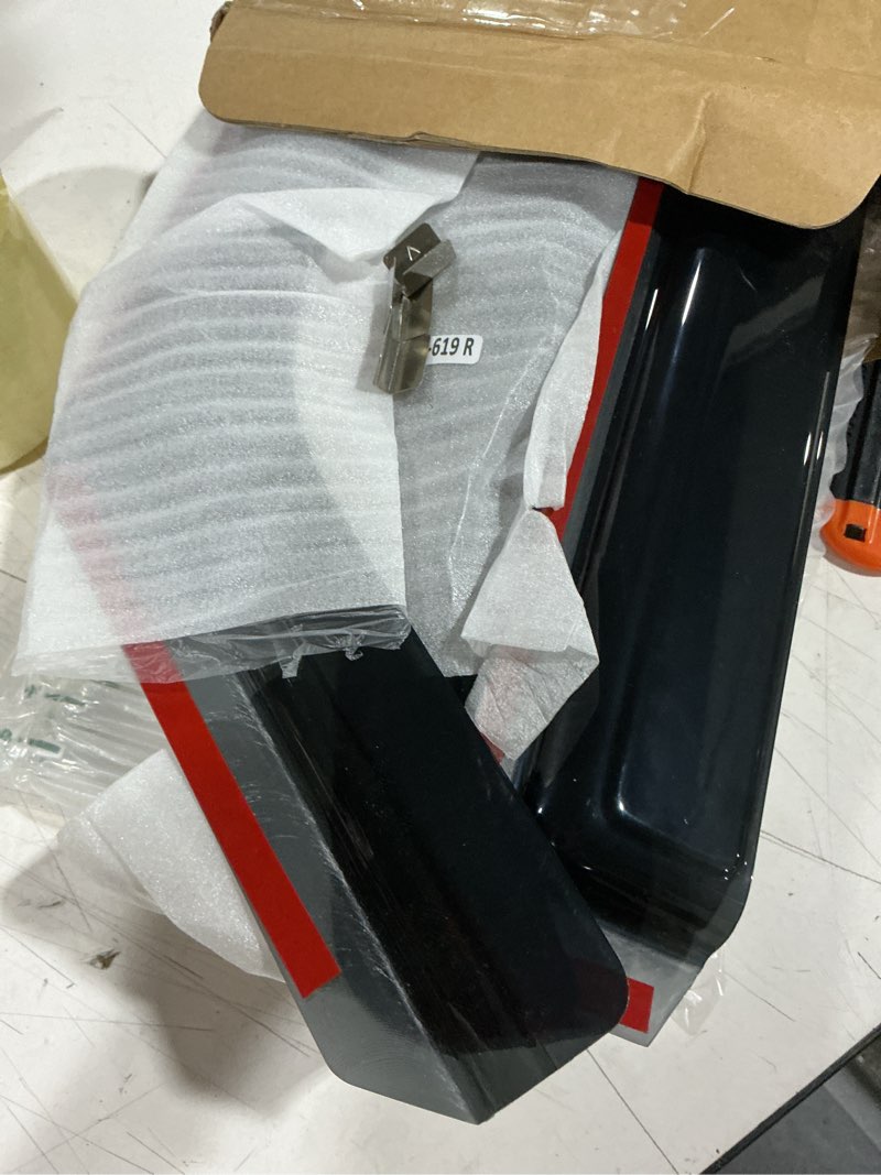 Condition photo showing Good Condition for nilight in channel rain guards for dodge ram 1500 2019 2020 2021 2022 2023 2024 quad cab original window deflectors, vent window visors-4pcs ram 1500 2019-2024 quad cab