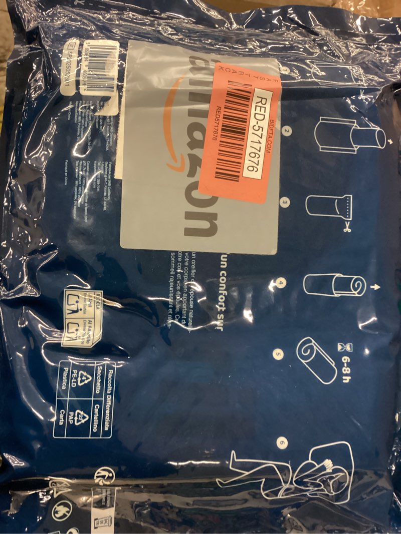 Condition photo showing New/Like New for derila king size neck pillow for sleeping, cervical pillow, memory foam side sleeper pillows, bed contour pillows for back, stomach sleepers for men 23.6x13.4x4.3 in king size (23.6" x 13.4" x 4.3") 1 pillow_white
