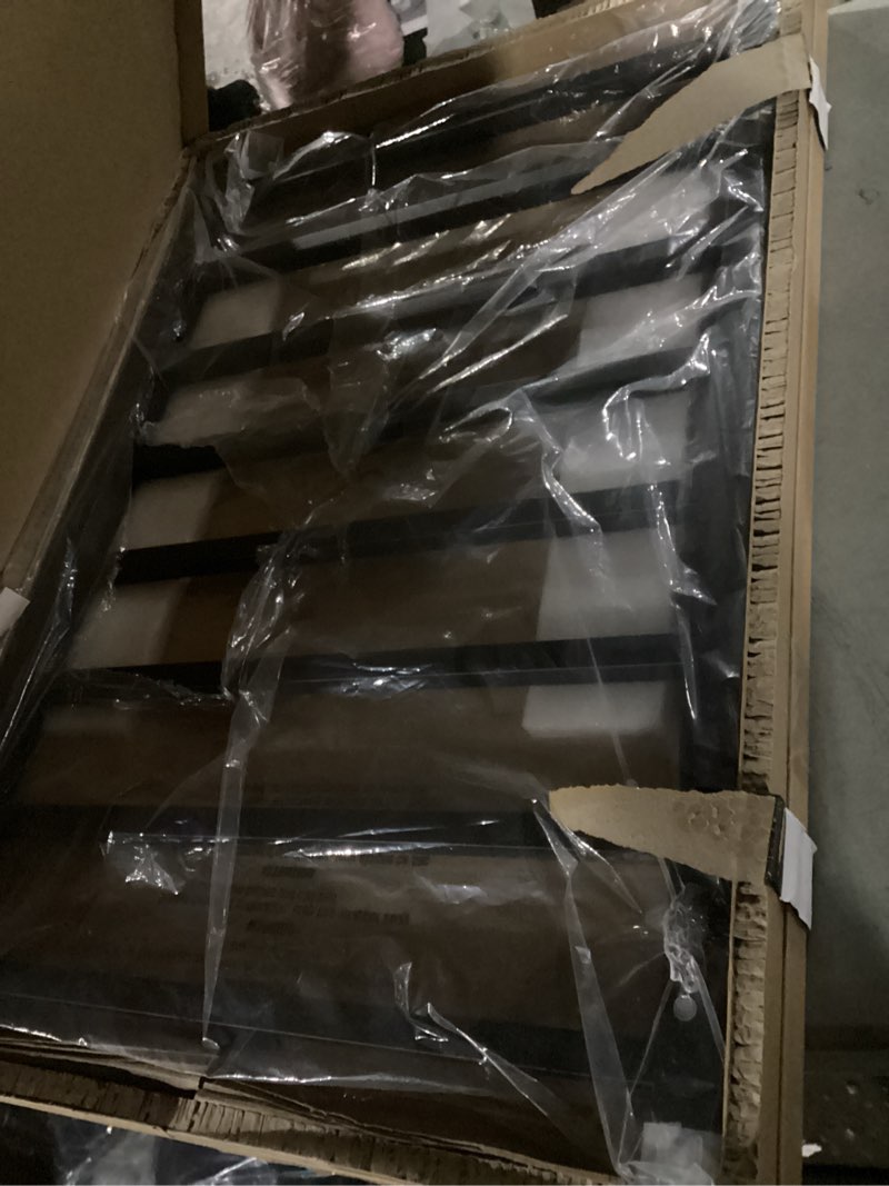 Condition photo showing New/Like New for P&Bhusri Heated Towel Rack, 8-Bar Towel Warmer Rack for Bathroom, Wall Mounted Towel Warmer, Electric Towel Drying Rack with Timer, Stainless Steel Matte Black, Plug-in/Hard-Wired