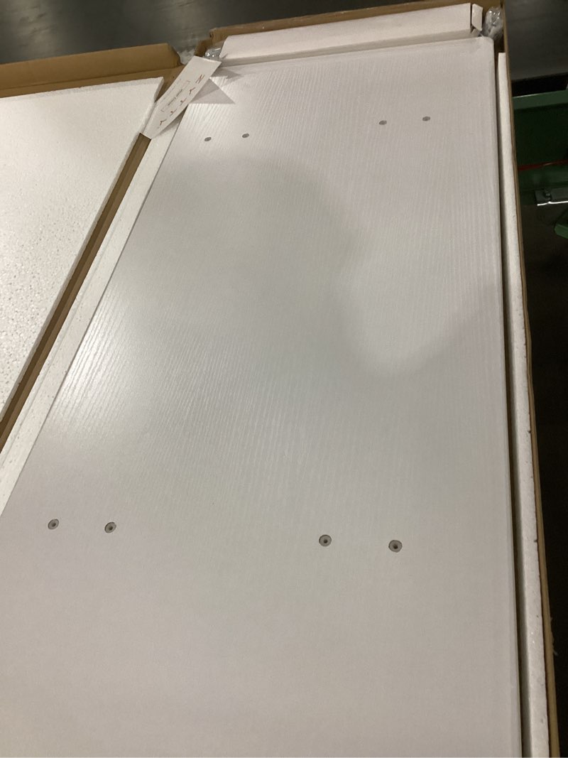 Condition photo showing New/Like New for Folding Wall Desk, Wall Desk Fold Down Wall Mounted Desk for Small Space, Floating Desk, White, 35.4 x 15.8 inch