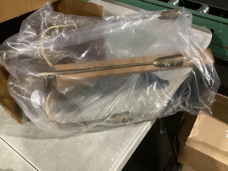 Park Hill Collection EAB20707 Forged Iron Candelbra, Short