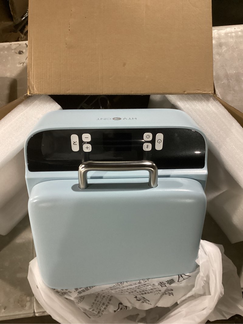 Condition photo showing New/Like New for htvront phone case heat press machine compatible with iphone & android - vacuum heat press h17 for phone cases- sublimation press for custom phone case, badges, coasters, includes film & fixture blue compatible with iphone & android