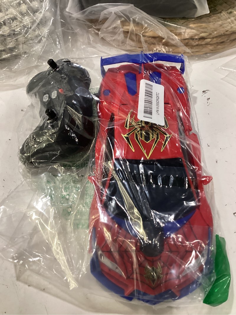 Condition photo showing Good Condition for spider transform remote control car toys for boys 4-7,2.4ghz rc cars with dual-color lights,fast 360°rotation,one-click deformation,toys for 3 4 5 6 7 8 9 10 11 12 year old boys