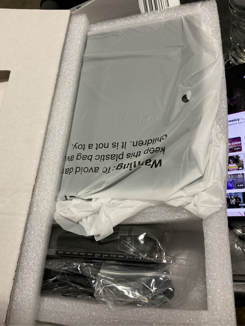 Condition photo showing New/Like New for orvanti 5g wifi bluetooth 15000lm 4k support native 1080p projector, built-in streaming apps, lcd technology 300" display home theater