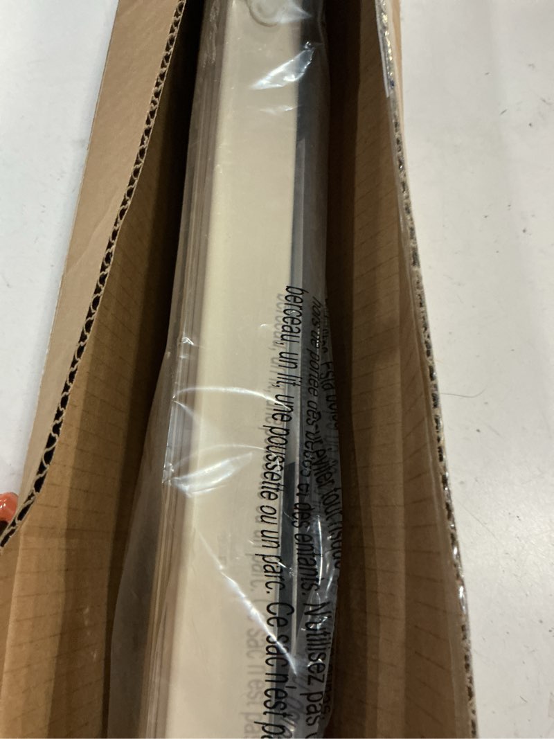 Condition photo showing New/Like New for lazblinds no tools no drill 1" vinyl mini blinds, cordless blinds for windows, light filtering horizontal window blinds & shades, 32" w x 64" h, cream cordless-cream 32" w x 64" h