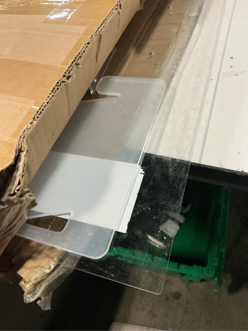 Condition photo showing As Is for Vicenpal 1 Pack Large Donut Wall Display Stand Holds 50 Donuts Clear Acrylic Board Display Reusable Bagels Holders for Party Wedding Baby Shower Birthday Holiday Festival Decor, 22" L x 8" W x 28" H