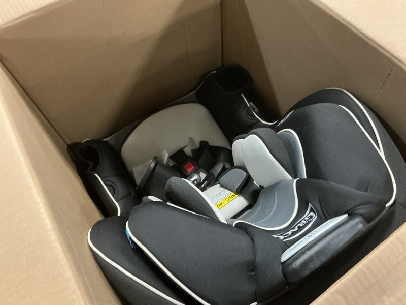 Condition photo showing Good Condition for graco extend2fit convertible baby car seat, rear and forward facing, adjustable extension panel for extra legroom, gotham 2-in-1 gotham 2.0