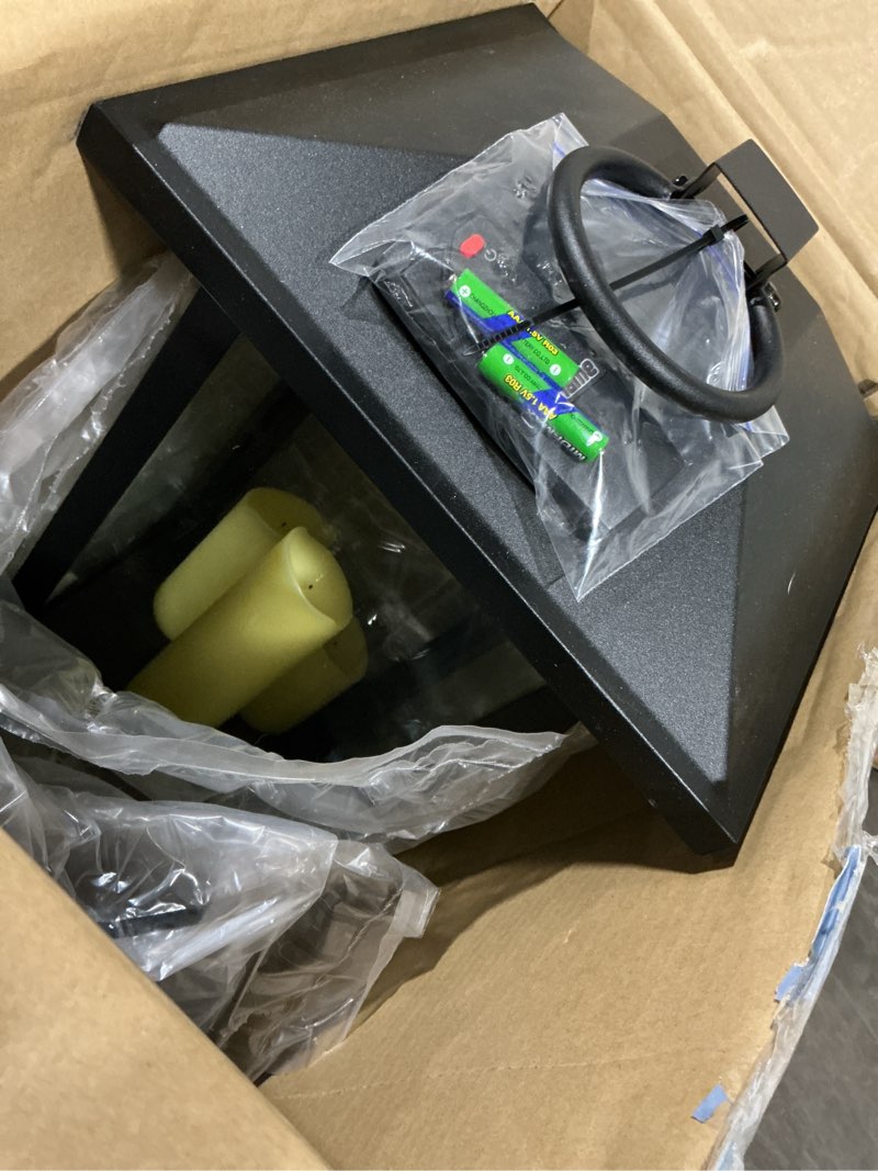Condition photo showing Good Condition for duraflame 28 electric lantern with infrared heat black