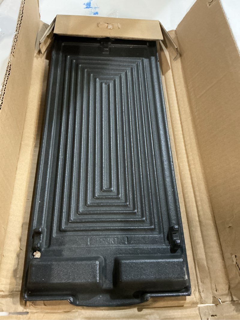 Condition photo showing Good Condition for Upgraded W10432544 Griddle Replacement for Whirlpool Stove Parts 19.7" x 7.8" Cast Iron Range Griddle Plate W10432539 KitchenAid Kenmore Jennair Maytag Gas Cooktop Parts Burner Griddle Flat Top Pan