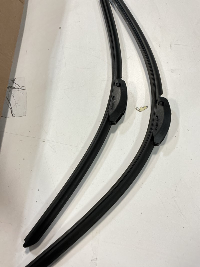 Condition photo showing As Is for Rain-X 810331 Total Clear Beam Wiper Blades 26" & 22" Windshield Wipers for All-Weather Performance, Rubber Squeegee for Smooth Clean Wipe & Quiet Operation - 2 Pack Value 26" and 22" Total Clear