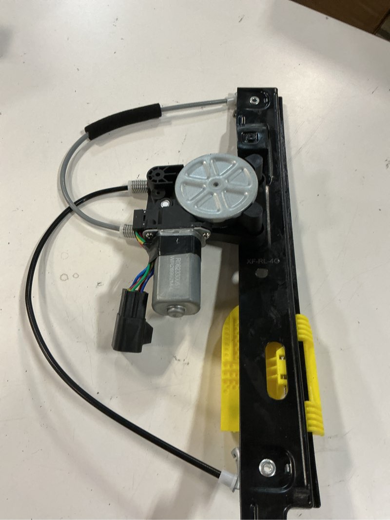 Condition photo showing As Is for a-premium electric power window regulator with motor compatible with jaguar xf 2009-2015 xfr 2010-2015 xfr-s 2013-2015 rear right passenger side