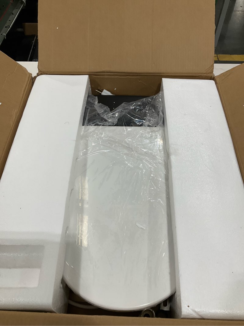 Condition photo showing Good Condition for Electric Toilet Seat, Elongated Smart Heated Toilet Seat with Warm Water & Dryer, Feminine & Child Hip Wash, Wireless Remote, Self-Clean, Stainless Steel Nozzle, Adjustable Water Pressure