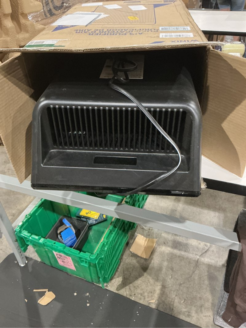 Condition photo showing Good Condition for winix 5510 air purifier (new generation of 5500-2 with app support) for home large room up to 1881 ft² in 1 hr, true hepa, high deodorization carbon filter and auto mode, captures pet allergies, smoke polished charcoal gray air purifier