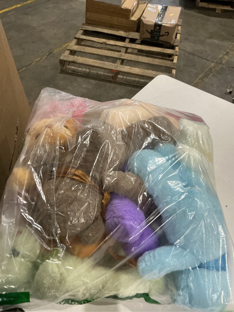 Condition photo showing Good Condition for skylety 10 pcs 12 inch bears bulk stuffed animals soft gift plush bears toy with ribbon bow for birthday baby shower wedding graduation party favor(bright colors)