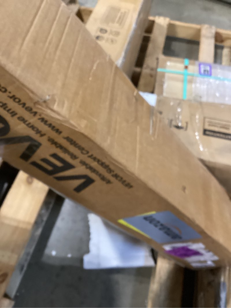 Condition photo showing New/Like New for vevor forklift man basket, 36 x 36 inches forklift safety cage work platform 1200 lbs load capacity,