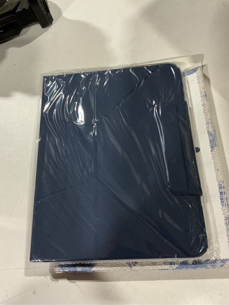 Condition photo showing Good Condition for bellemond ipad air 13" case m4 2026 / m3 2025 / m2 2024 | origami folio stand | 6-mode foldable, magnetic detachable cover | mamoru ori case | navy & pale blue navy x pale blue ipad air 13" m4/m3/m2