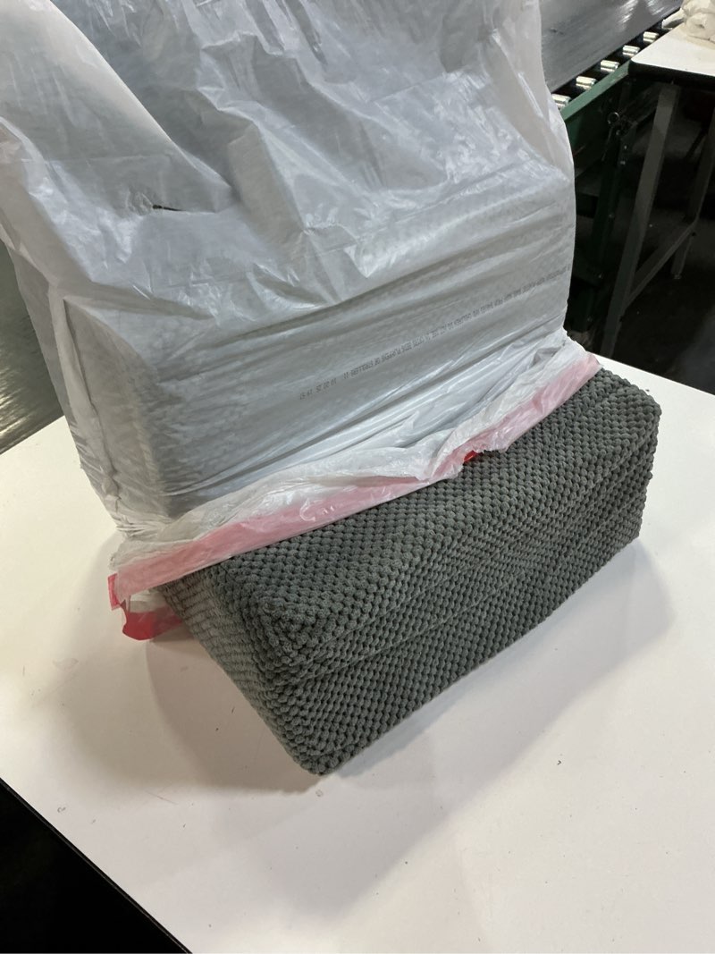 Condition photo showing As Is for EHEYCIGA Dog Stairs for Small Dogs 13.5" H, 3-Step Dog Steps for Couch Sofa and Chair, Pet Steps for Medium Cats, Non-Slip Balanced Pet Ramp Indoor, Grey Grey 3 15" x 18" x 13.5"