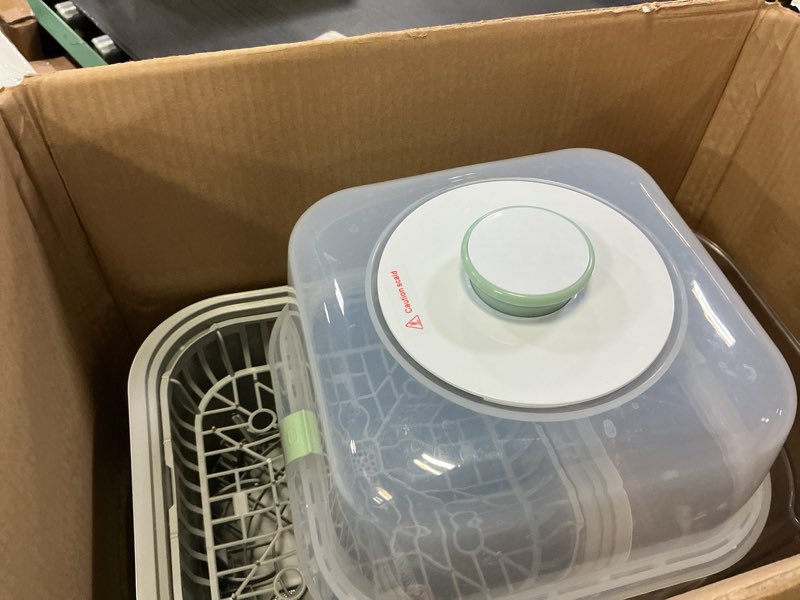 Condition photo showing As Is for Momcozy KleanPal Pro Baby Bottle Washer, Sterilizer & Dryer - All-in-One Cleaning Machine for Bottles, Pump Parts & Baby Essentials - Time-Saving & Effortless Care