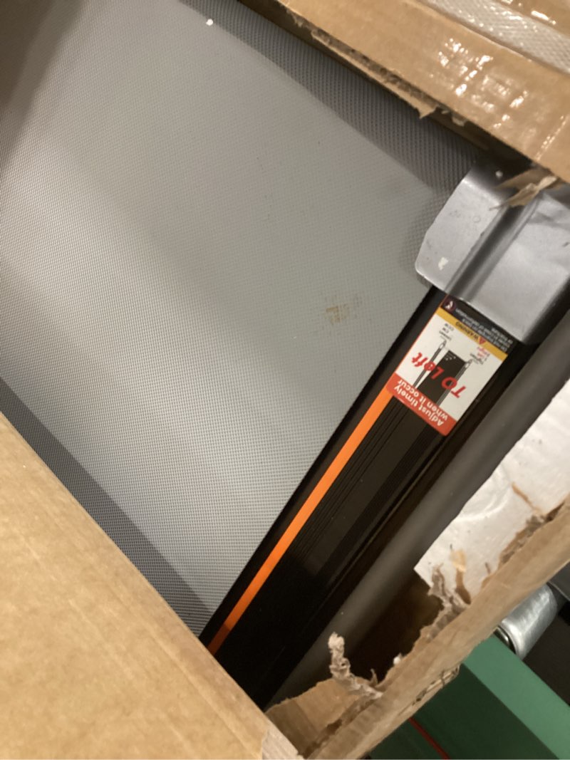 Condition photo showing As Is for Foldable Treadmill with 10% Incline Upgrade 3.5HP Low Noise Walking Pad Treadmill with Handle Bar Rayspace 4 in 1 Portable Under Desk Treadmills for Home/Office, 350Lbs Capacity, APP & Remote Control