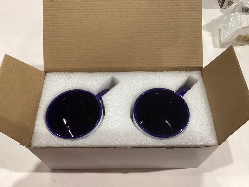 Condition photo showing New/Like New for Christmas Grandma Grandpa Gifts - Best Grandma Grandpa Ever Mug - Grandparents Coffee Cup - Promoted To Grandparents - Grandmother Grandfather Pregnancy Announcement Gift