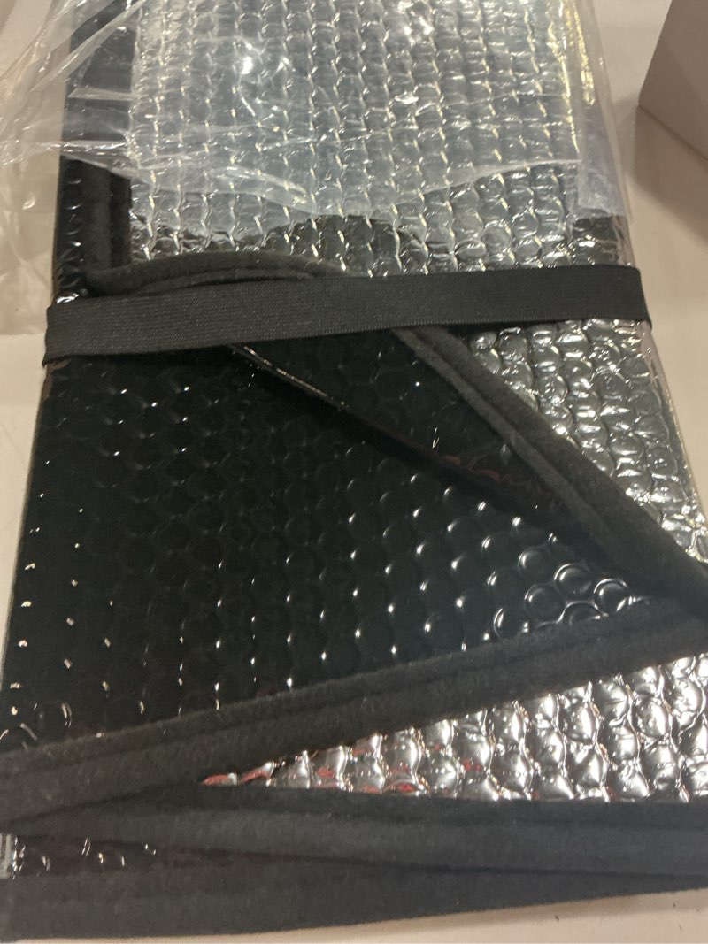 Condition photo showing New/Like New for econour accordion foldable windshield sun shade fit for honda pilot 2016-2024 2025 2026 sunshade, front car window shades sun visor, blocks uv rays & heat, car accessories for honda pilot 2016-2026