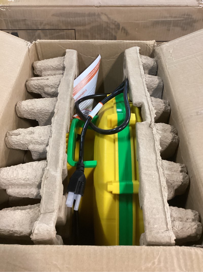 Condition photo showing New/Like New for 1100watt/1.5hp high power air blower for large inflatables, gonflable inflatable bounce house blower, portable fan pump leaf blower corded commercial for bouncy castle, jumper, water slide 1100w 1.5hp
