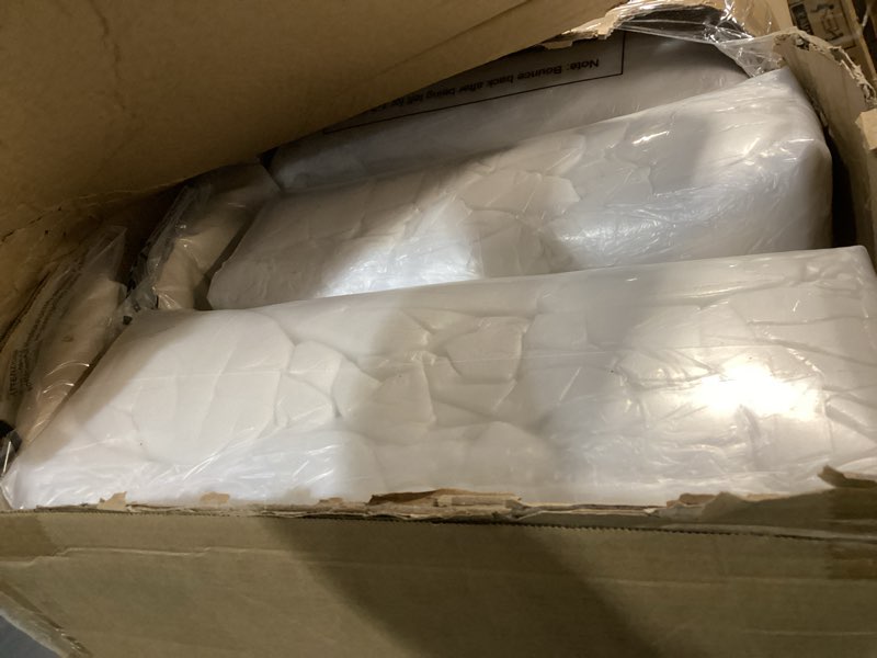 Condition photo showing New/Like New for aaaaacessories outdoor seat cushions for chairs, fade-resistant, waterproof patio furniture replacement cushions, 23.5" x 25.5" x 5" + 23.5" x 19", set of 4, beige beige 23.5"x25.5"x5" / 23.5"x19"