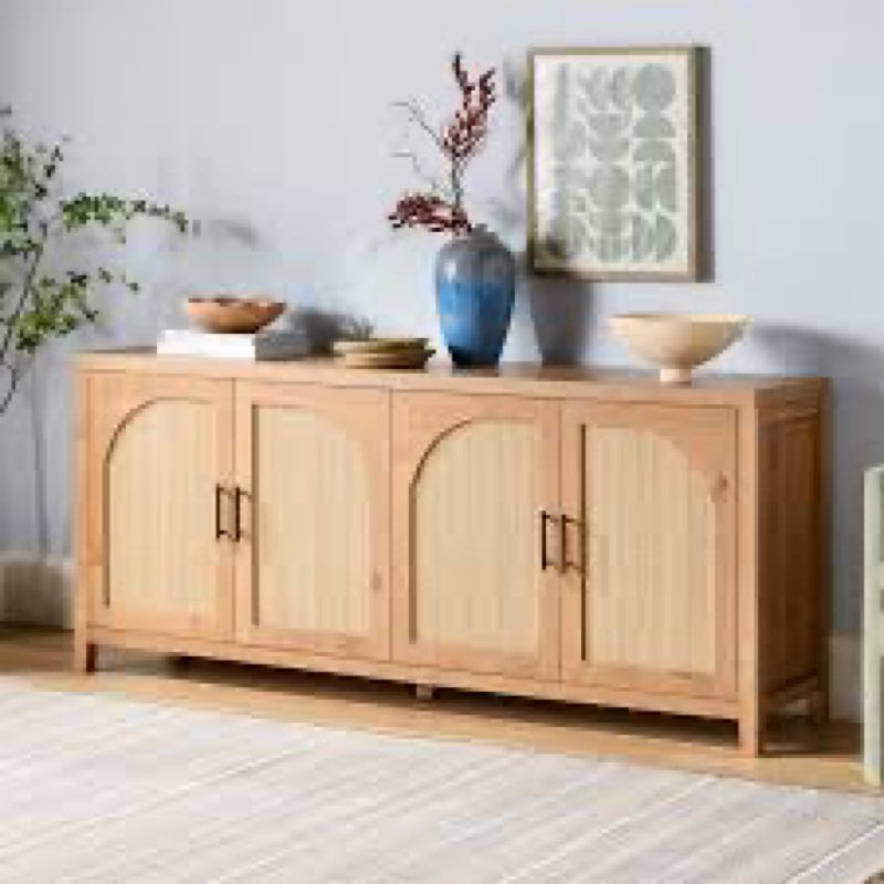WEAS11704CO1 SASHA MODER 70” REEDED SIDEBOARD