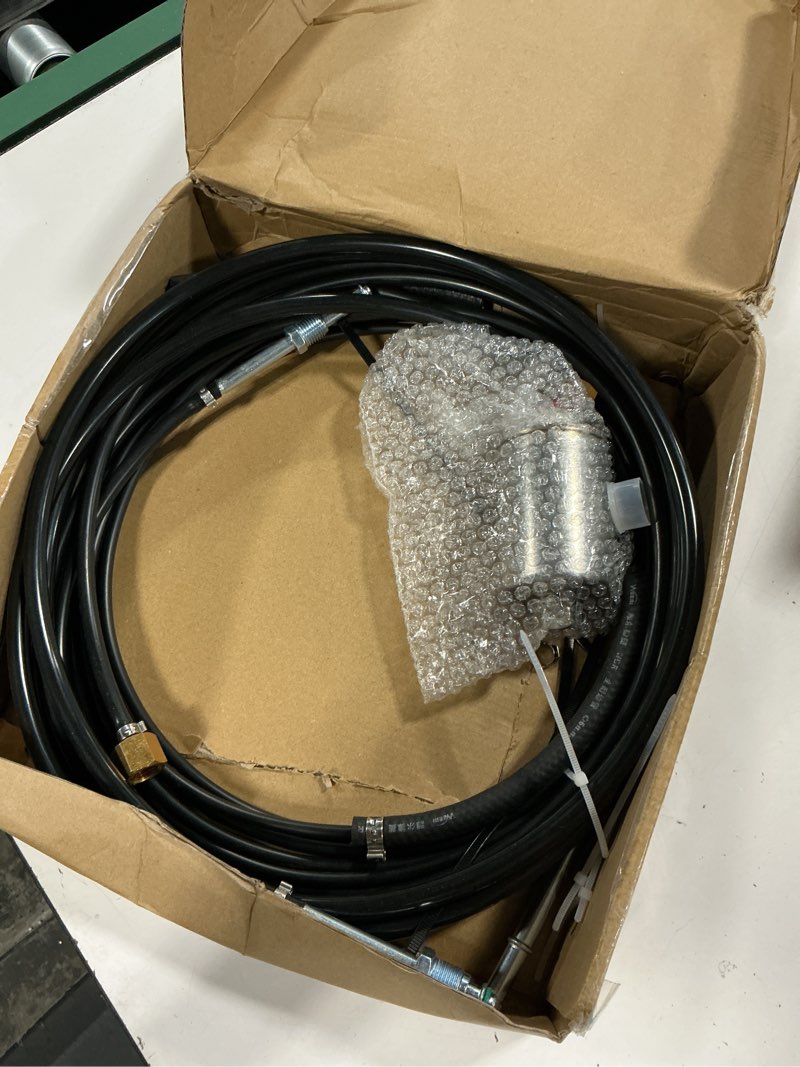 Condition photo showing As Is for nfr0013 nylon fuel line kit fit for chevy gmc trucks 1988-1997 | flexible fuel hose set replace gm23b fl-gm22b fl-gm22b-t fit for c1500 c2500 c3500 k1500 k2500 k3500