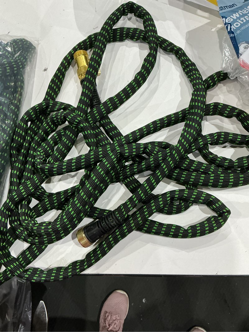 Condition photo showing Good Condition for flex-able hose xtreme 1-in x 50-ft kink free woven green hose