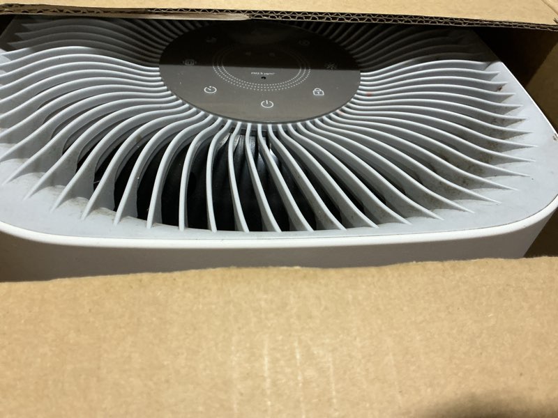 Condition photo showing As Is for LEVOIT Air Purifiers for Home, Large Room Up to 2933 Ft² With HEPA Sleep Mode, AHAM VERIFIDE, Smart WIFI, PM2.5 Monitor, 3-in-1 Filter For Smoke, Pet Allergies, Dust, Alexa Control, Core 600S-P, White Core 600S White