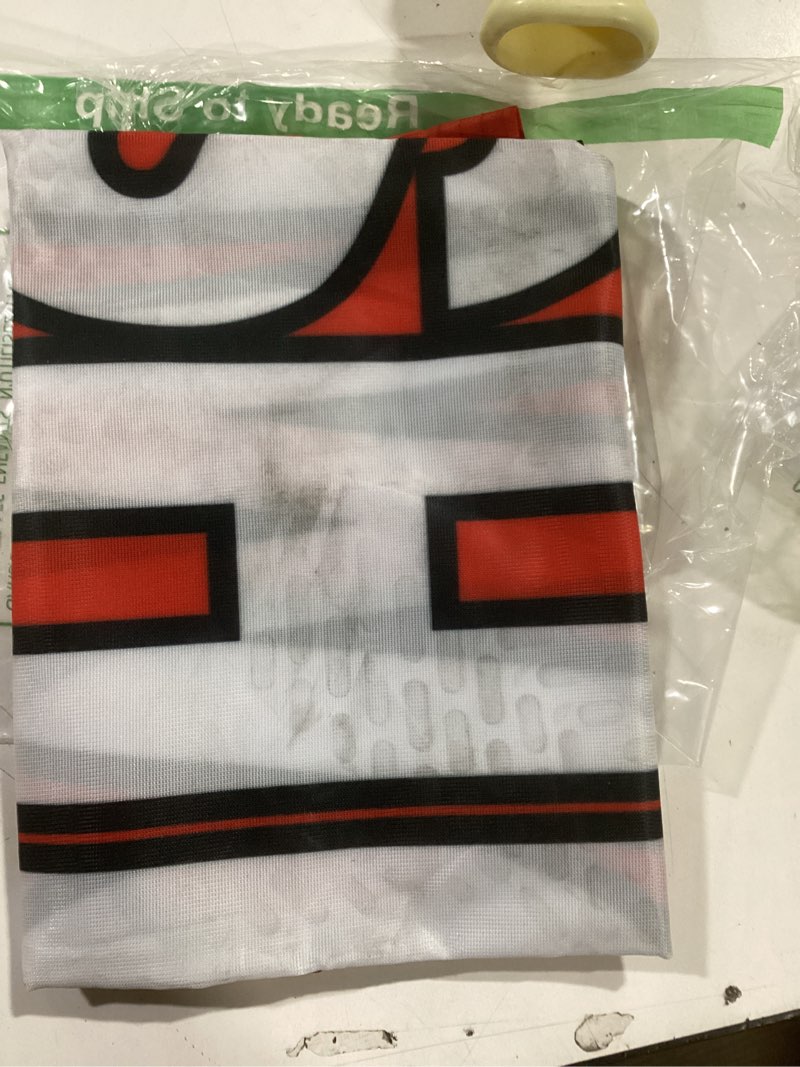 Condition photo showing As Is for 4Less 2x4 Ft Under New Ownership Banner Vinyl Alt Sign - Fabric rb