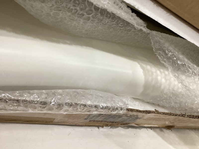 Condition photo showing Good Condition for keiki 40" cloud shaped coffee table with 3 ball legs, low modern wooden coffee table for living room, office, or small spaces, cream white cream white 40"