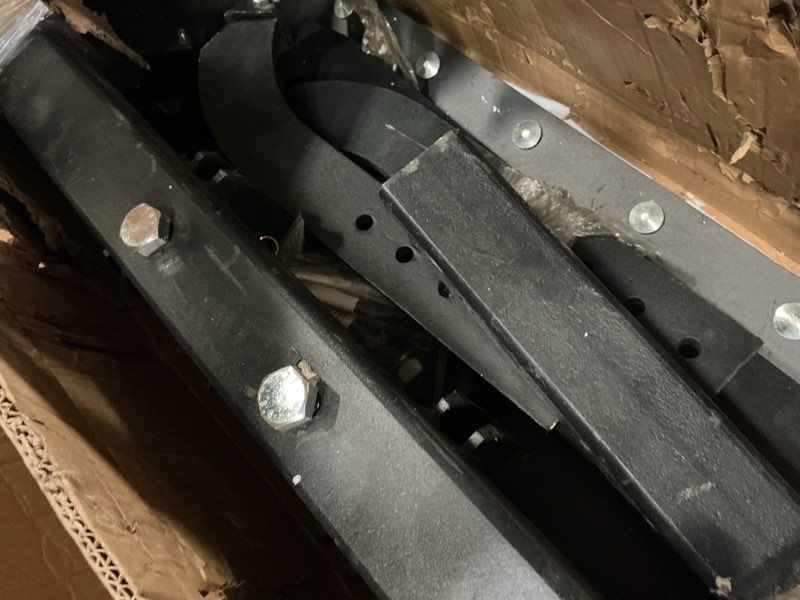Condition photo showing As Is for (incomplete) garvee 3 point rear grading blade for cat