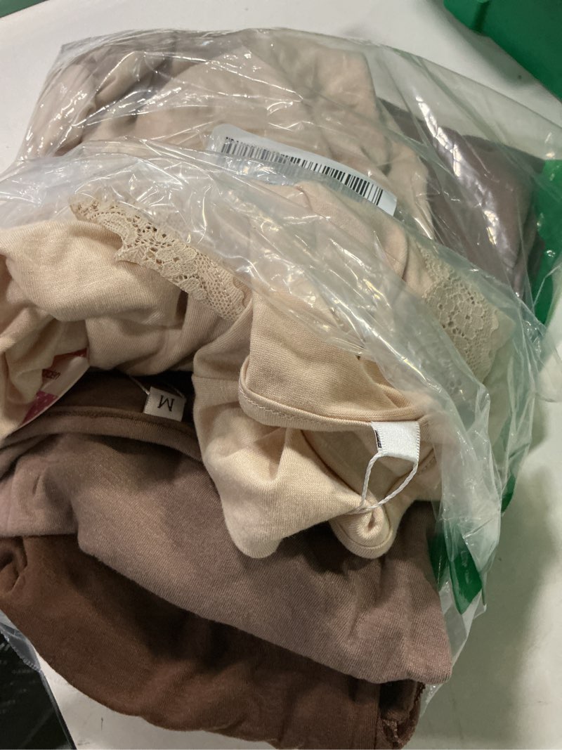 Condition photo showing Good Condition for 3 Pack Women's Cotton Long Sleeve Tops V Neck Ribbed Knit Lace Sexy Shirts Slim Fit Dressy Casual Tight Basic Tees Burgundy Red, Army Green,black Medium ( Similar)