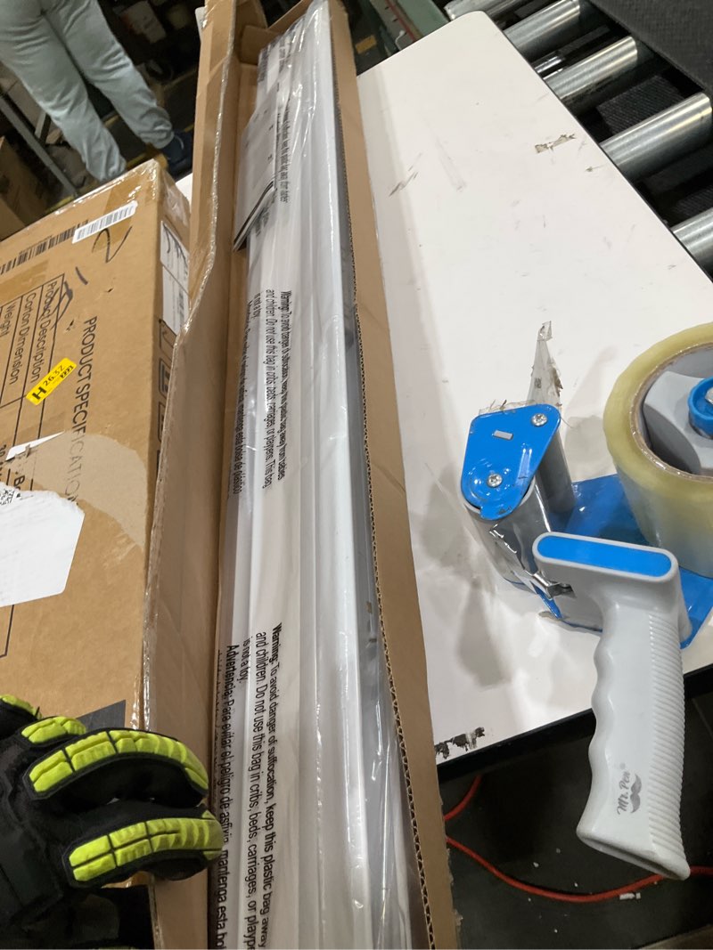 Condition photo showing New/Like New for LazBlinds Top Down Bottom Up (TDBU) Cordless Cellular Shades – Light Filtering with Privacy, Thermal Insulation, Noise Reduction Honeycomb Blinds for Windows 41" W x 64" H, White - Light Filtering White - Light Filtering 41"W x 64"H