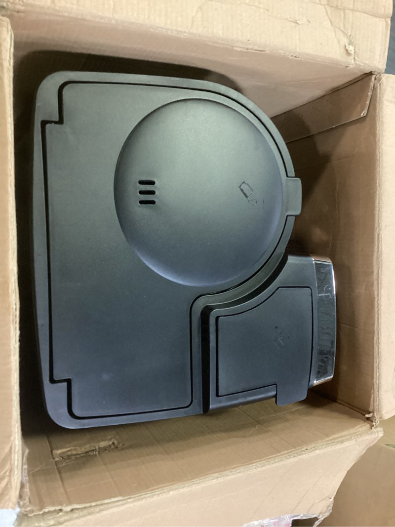 Condition photo showing As Is for hamilton beach 2-way 12 cup programmable drip hot and iced coffee maker & single serve coffee machine, glass carafe, auto pause and pour, black (47500j)