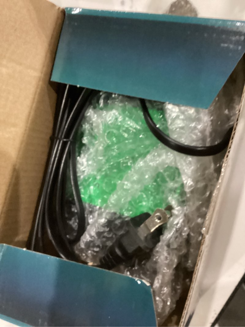 Condition photo showing New/Like New for 40W Fountain Submersible Water Pump, 1000GPH Adjustable Ultra Quiet Aquarium Pump, Small Pond Pump with 3 Nozzles, 10.5ft High Lift for Small Pond, Fish tank, Waterfall, Outdoor, Hydroponics