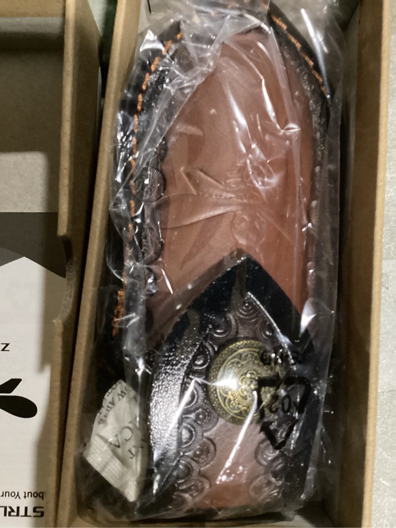 Condition photo showing New/Like New for zingbee damascus pocket knife with sheath, 3.35" damascus steel blade knife with wooden handle, edc pocket knives & folding knives for outdoor camping, ideal gifts for men women 1-brown
